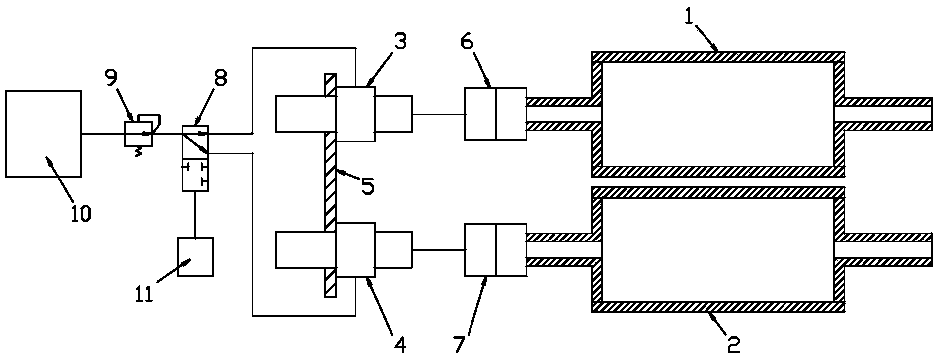 Glue cooling system of cigarette making machine