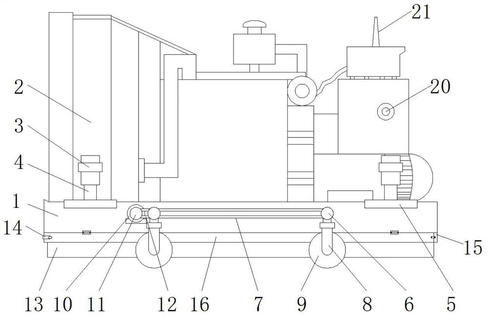 Small diesel generator set