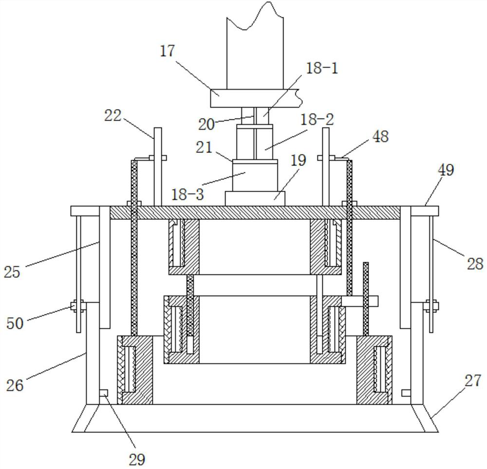 Roller casting method based on temperature control