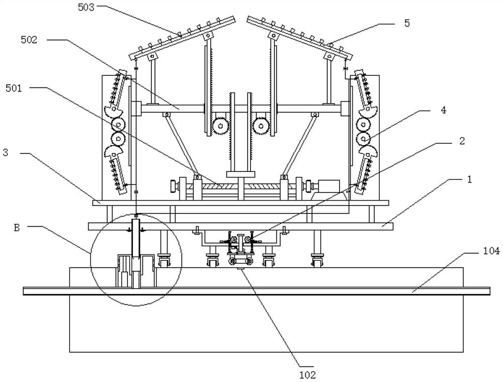 Garden landscape automatic sprinkling irrigation device and sprinkling irrigation system