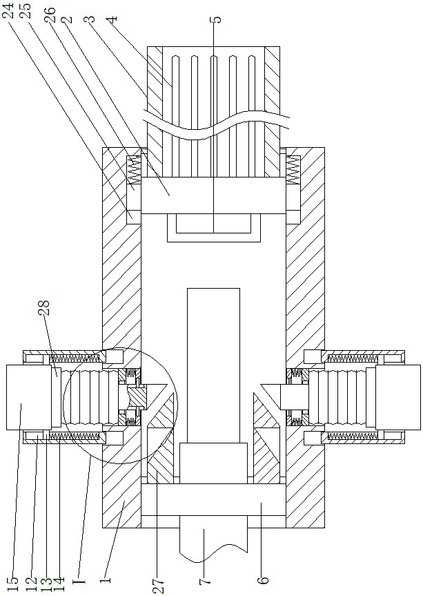 A power cable connection device