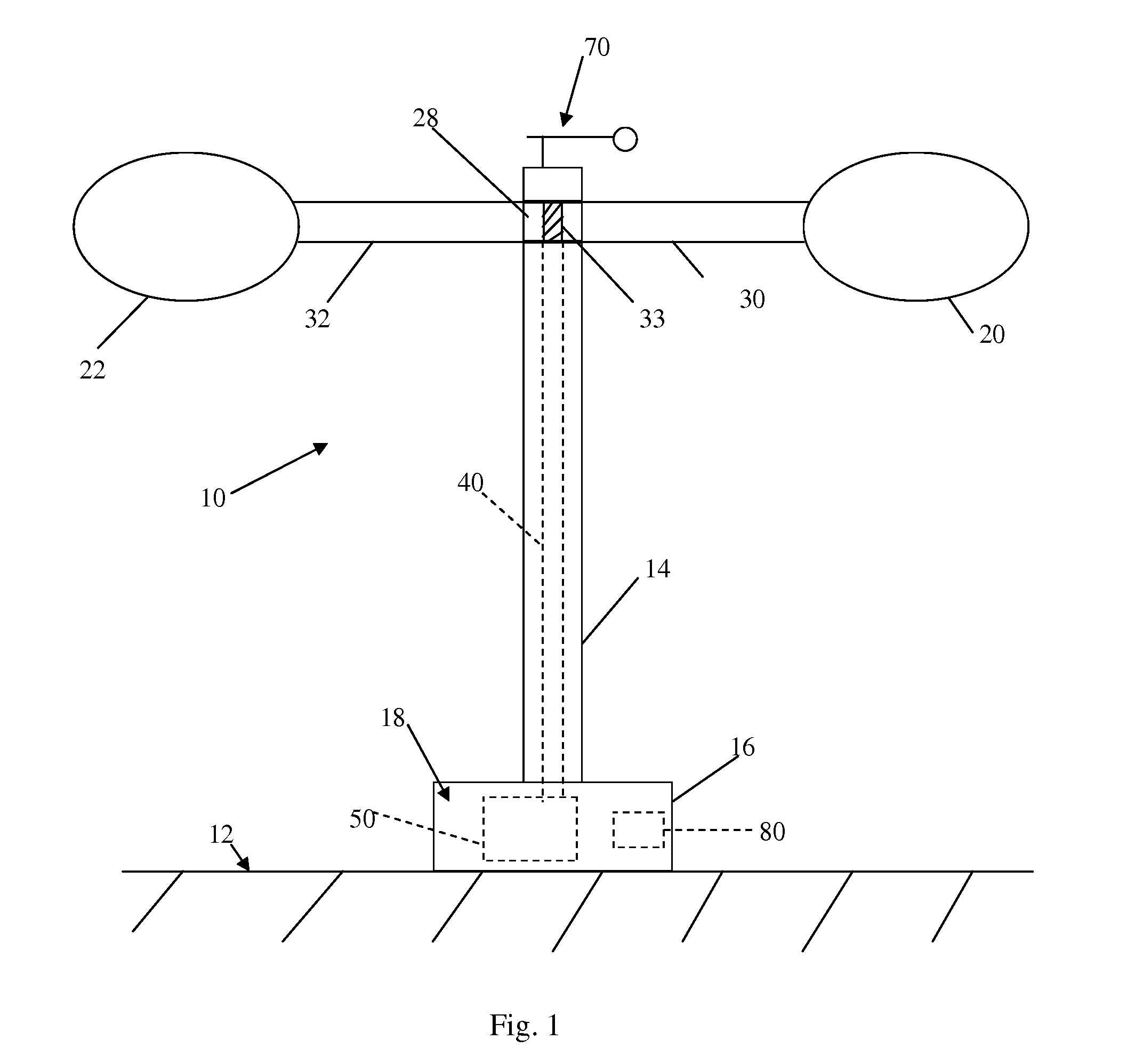 Adjustable wind-resistance windmill with indicia