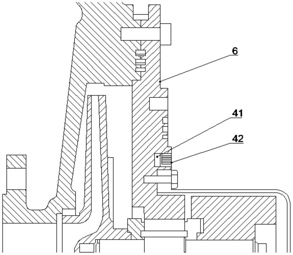 An eddy current excitation adjustable magnetic pump and its working method