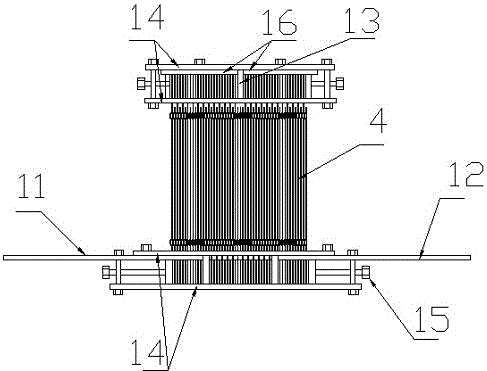 Electrolysis system without cell shell