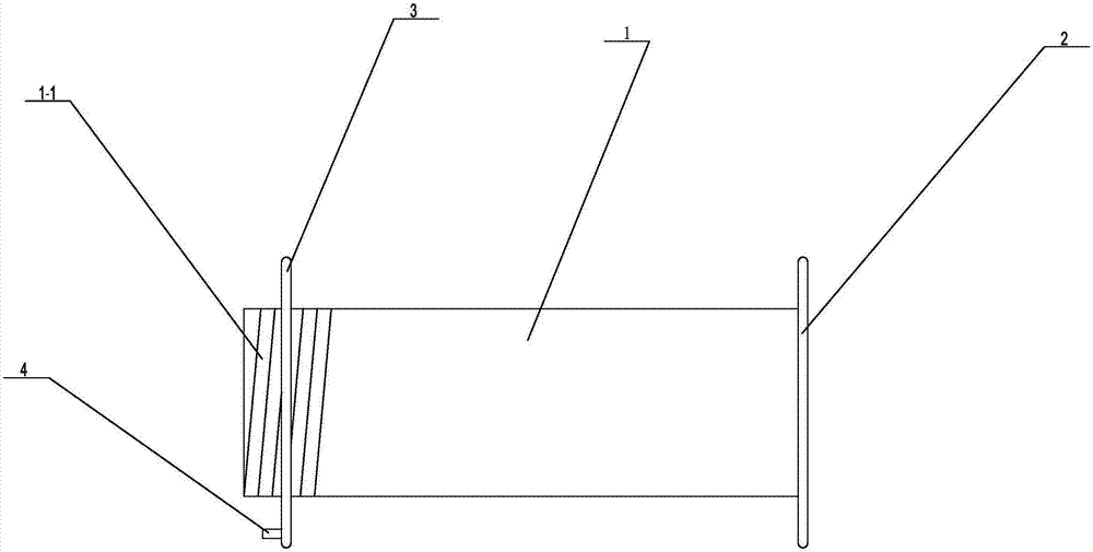 Through-wall porcelain bushing wiring conduit