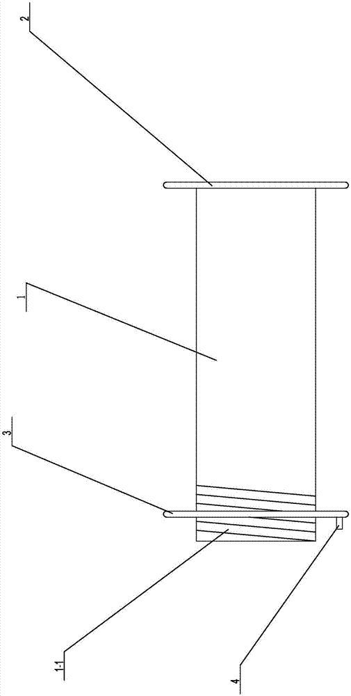 Through-wall porcelain bushing wiring conduit