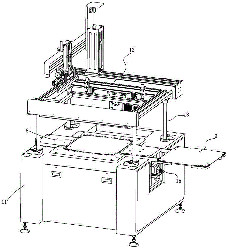 Full-automatic screen printing machine
