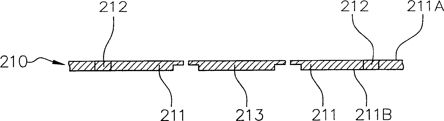 Blanking type encapsulation constitution without external pin and manufacturing method thereof