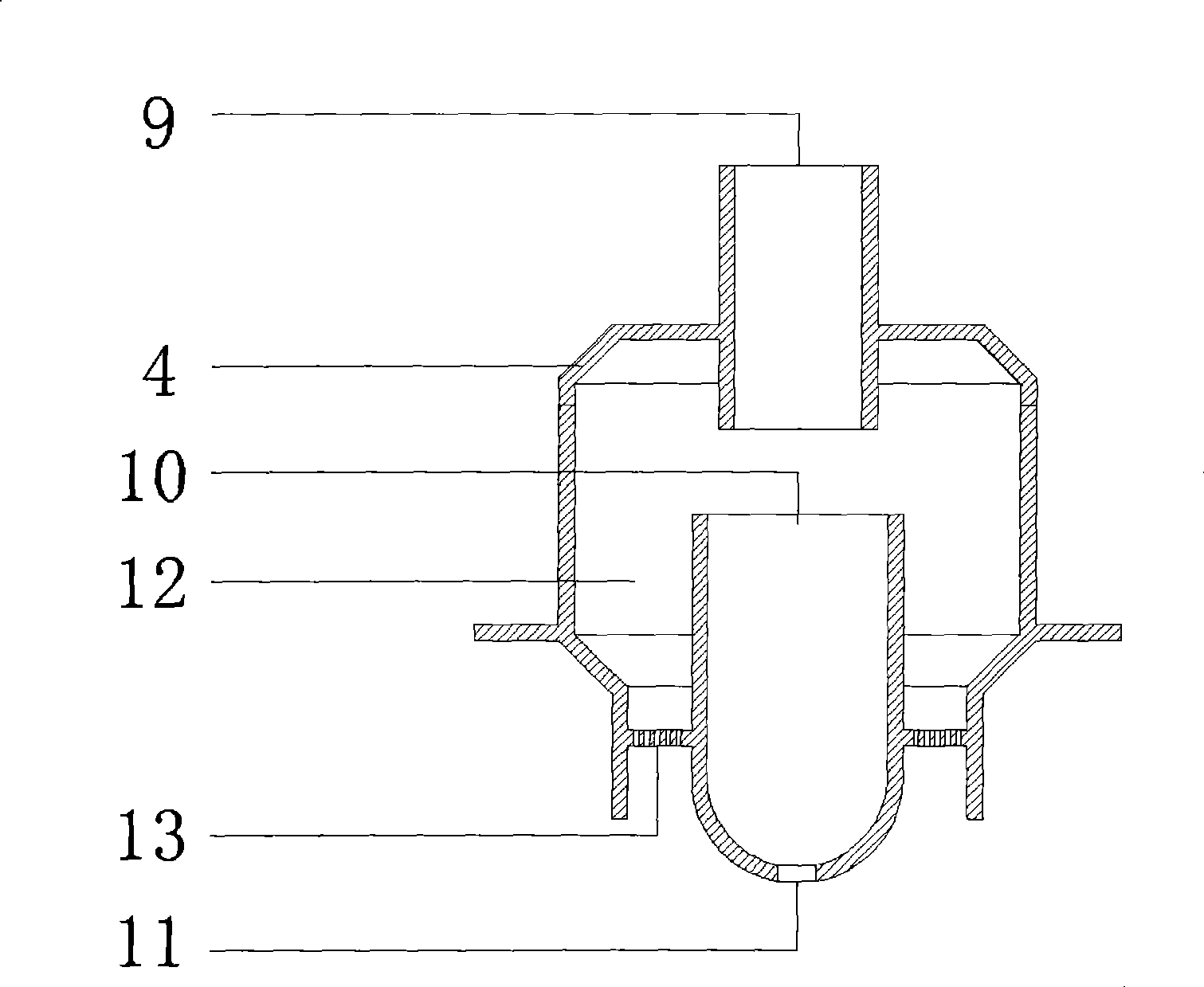 Instant boiling water dispenser