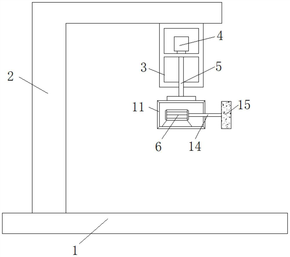 A chute polishing device for automobile sunroof guide rail production