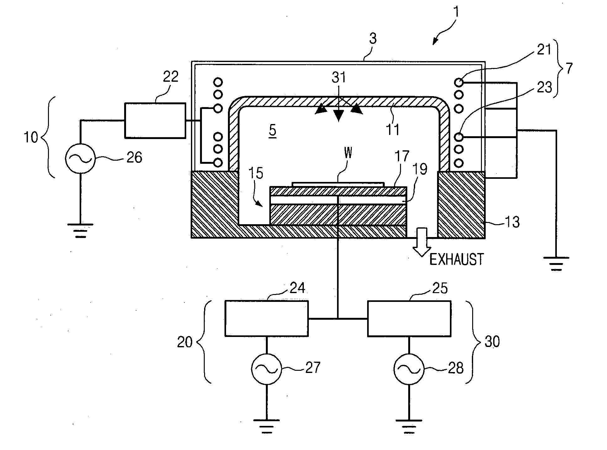 Hybrid plasma reactor