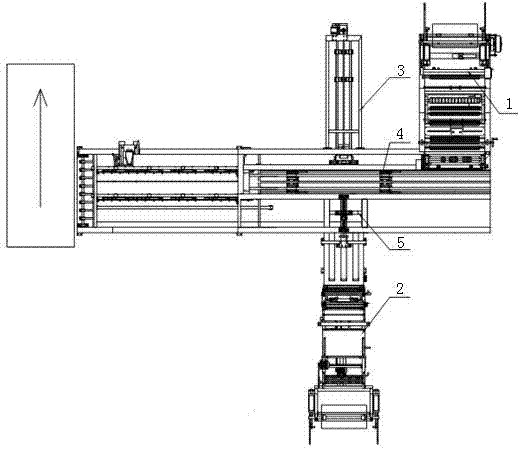 The anti-wrinkle method of the new woven bag cutting and sewing all-in-one machine for preventing the inner bag from wrinkling