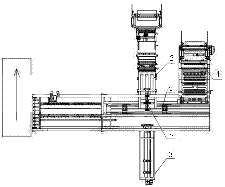 The anti-wrinkle method of the new woven bag cutting and sewing all-in-one machine for preventing the inner bag from wrinkling