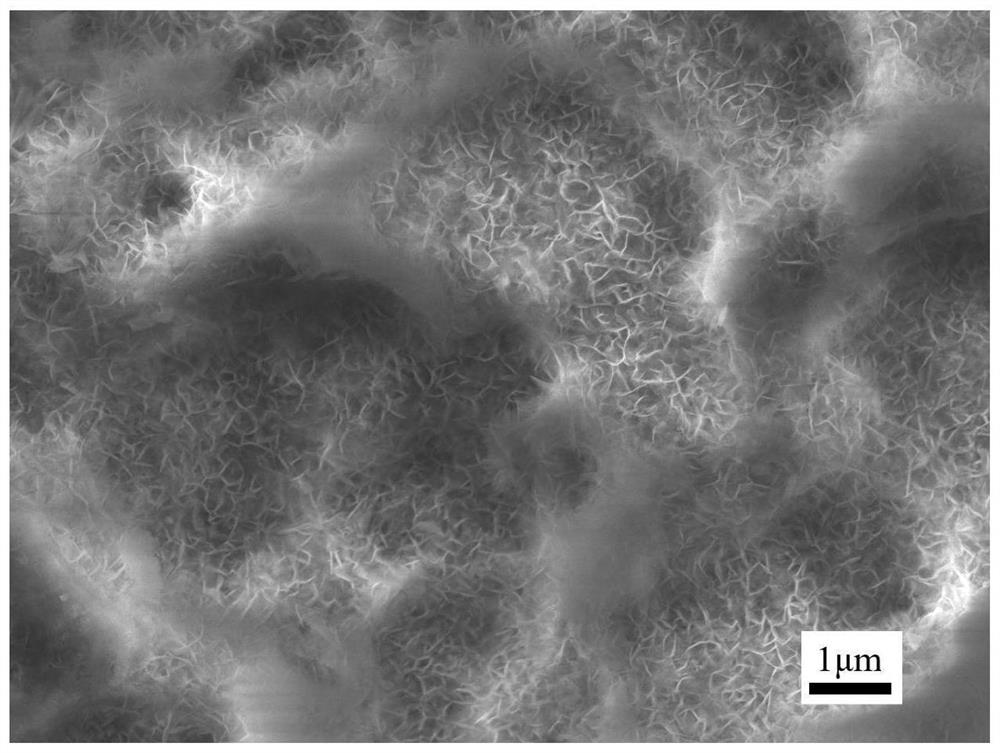 A method for preparing a superhydrophobic lithium aluminum hydrotalcite coating on the surface of an aluminum alloy porous oxide film