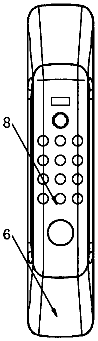 Indoor and outdoor two-sided counter locking method