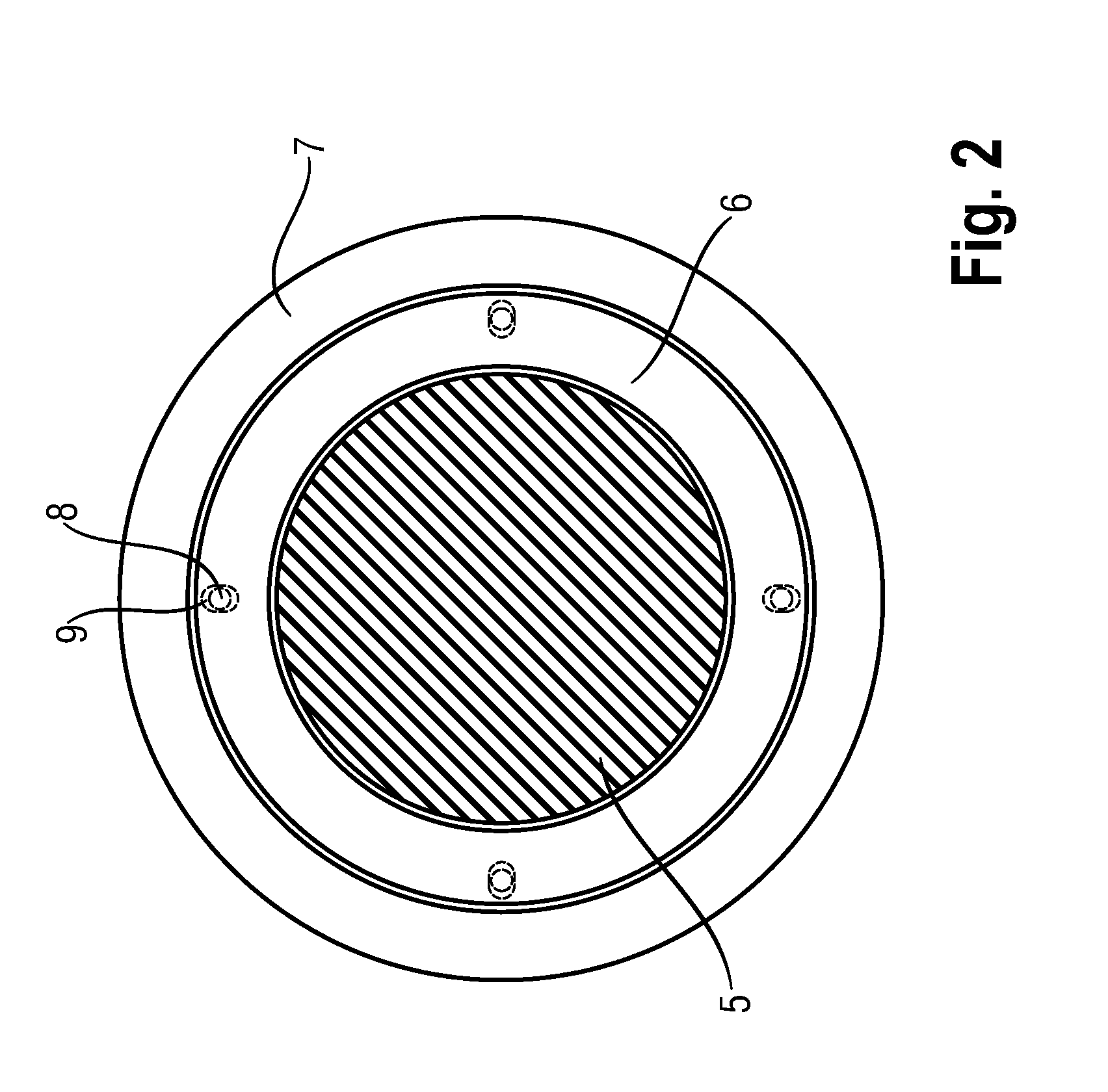 Method and Apparatus For Depositing A Material Layer Originating From Process Gas On A Substrate Wafer