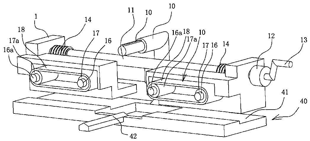 Small ceramic tile cutting machine