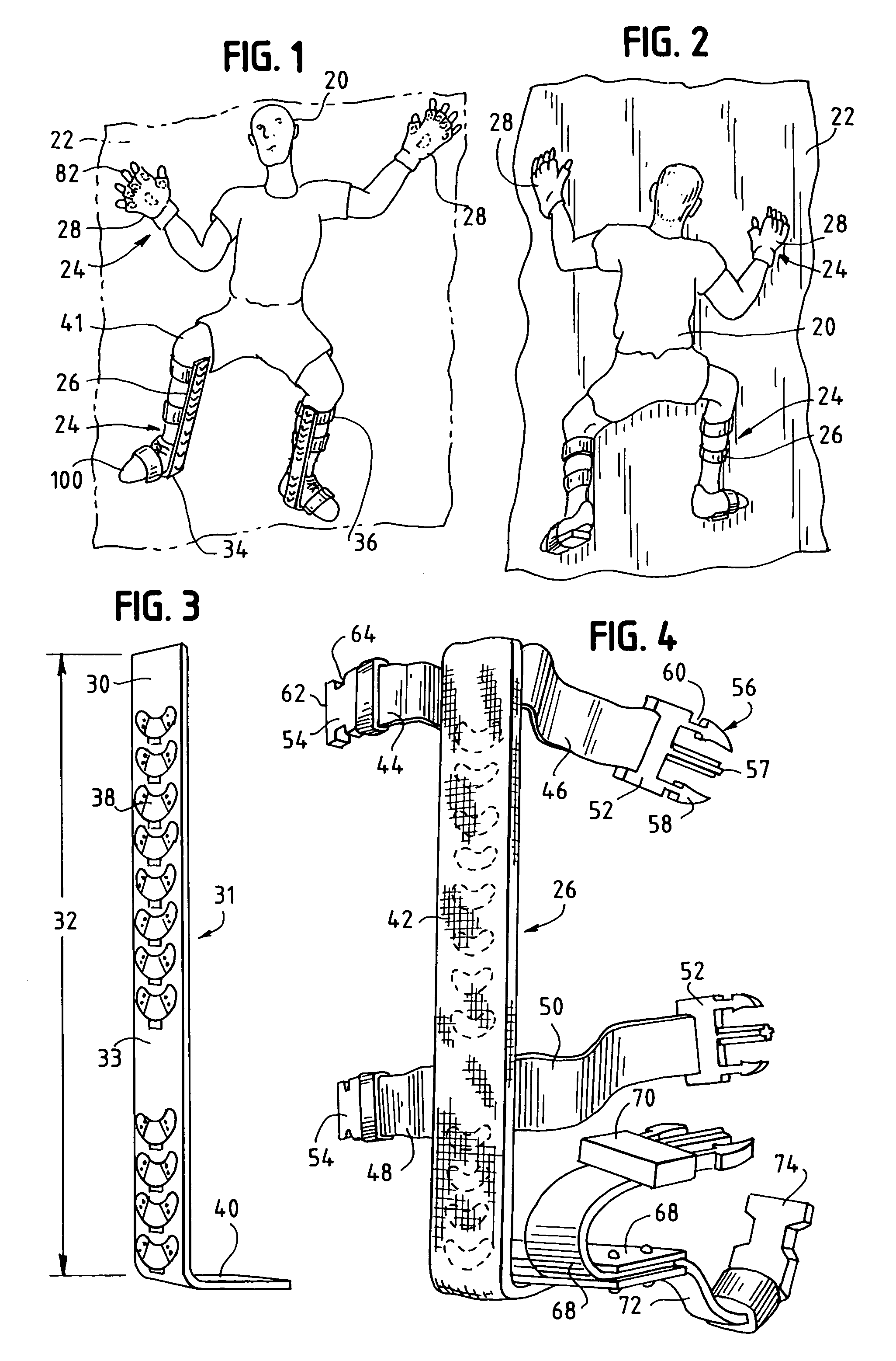 Magnetic climbing device