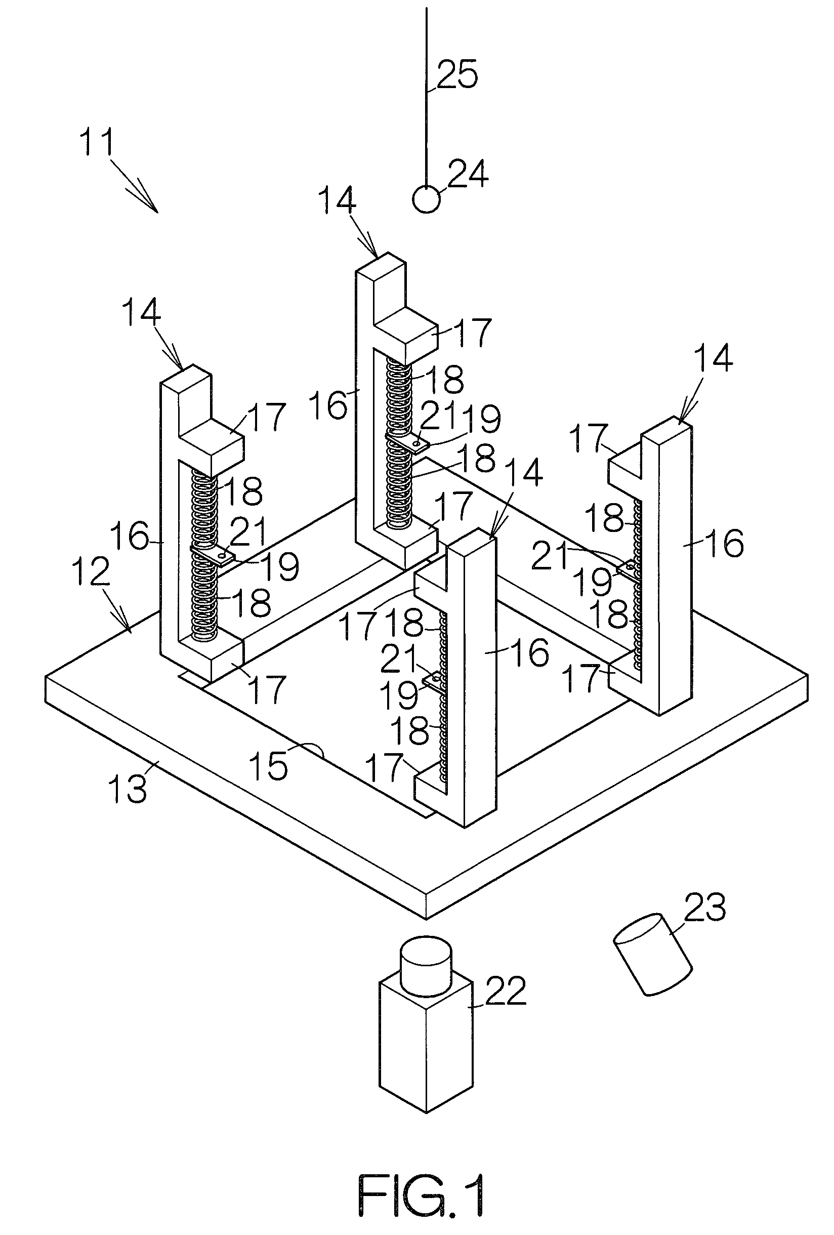 Impact test apparatus