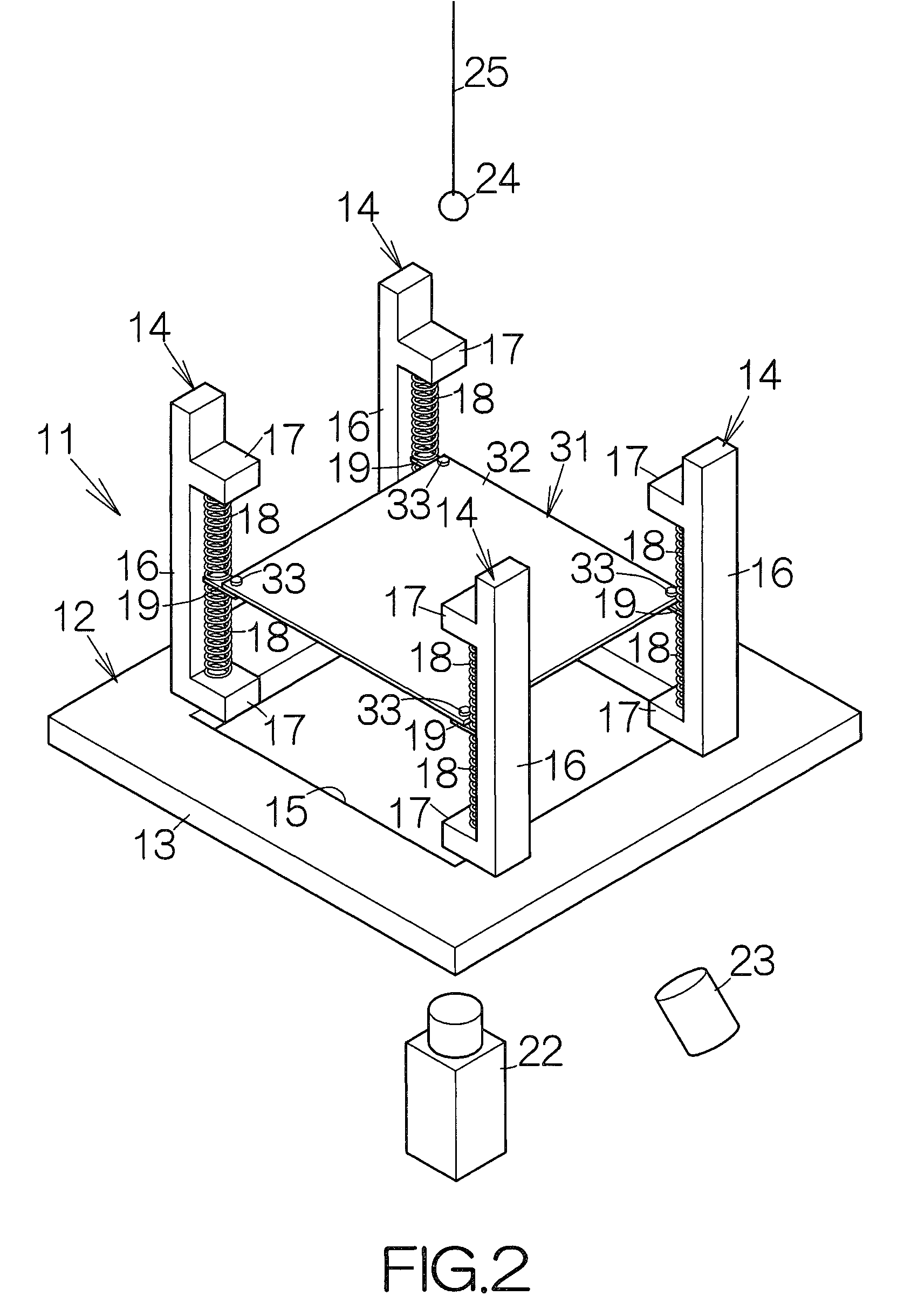 Impact test apparatus