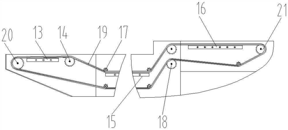 An integrated lotus root cleaning machine