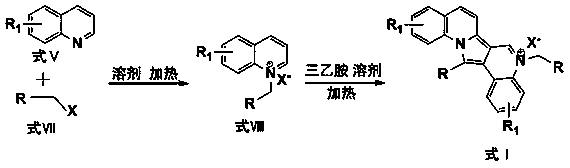 Acidizing corrosion inhibitor based on dimer indolizine derivative and preparation method and application of acidizing corrosion inhibitor