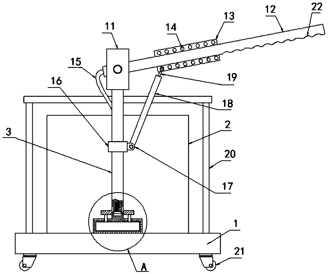 Fertilizing equipment for flower planting