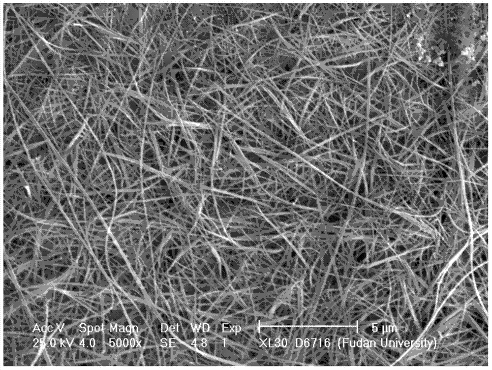 Method for manufacturing nano silver wire