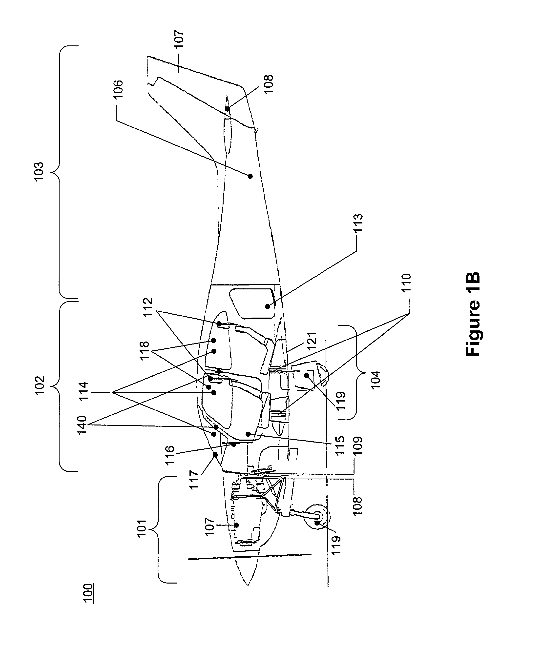 One-piece closed-shape structure and method of forming same
