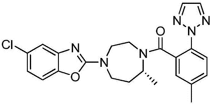 Method for preparing Suvorexantintermediate and analogue thereof