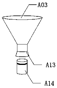 Device for testing water resistance of feathers