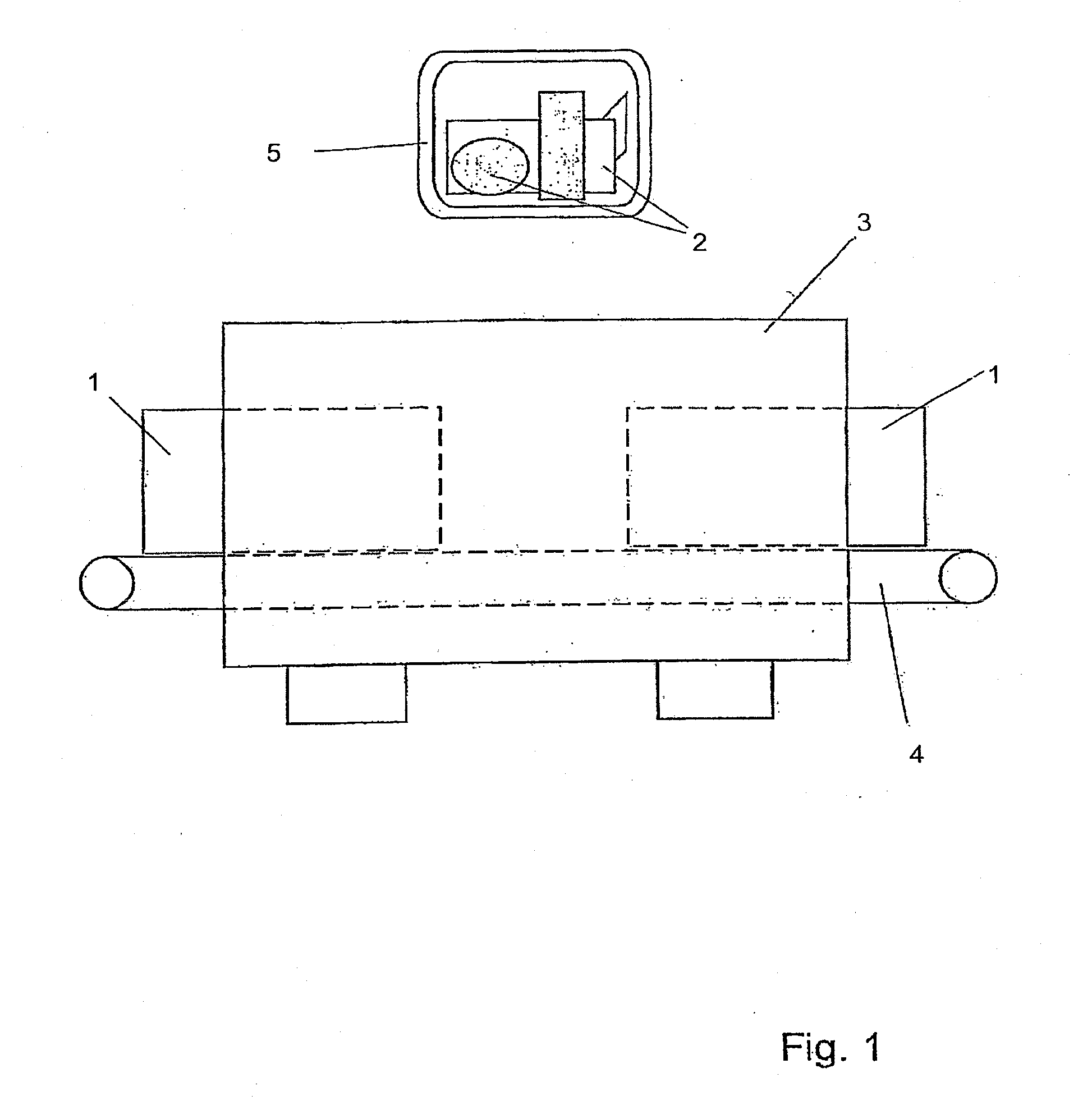 Method and system for inspecting objects, particularly items of luggage