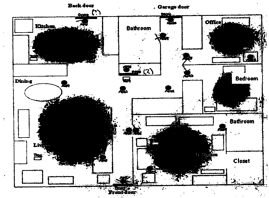 Method for predicating daily behavior of person in smart home environment