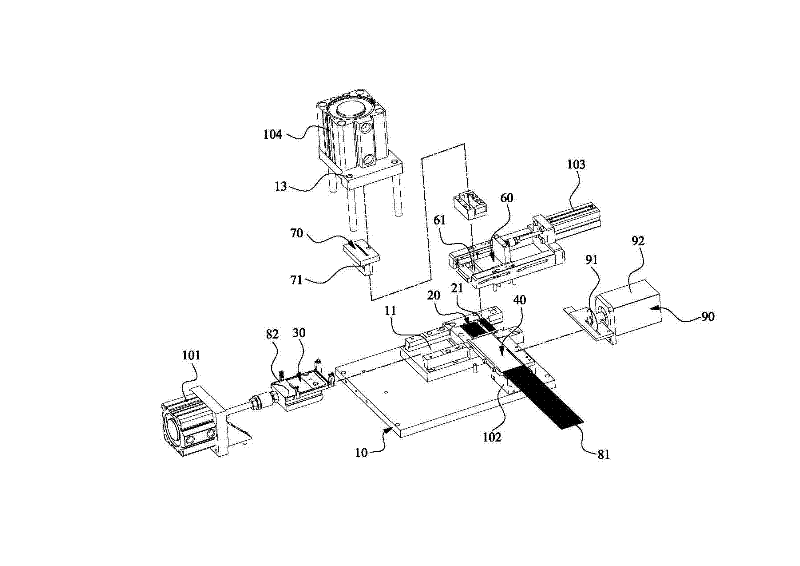 Terminal plugging mechanism of automatic assembling machine of electric connector