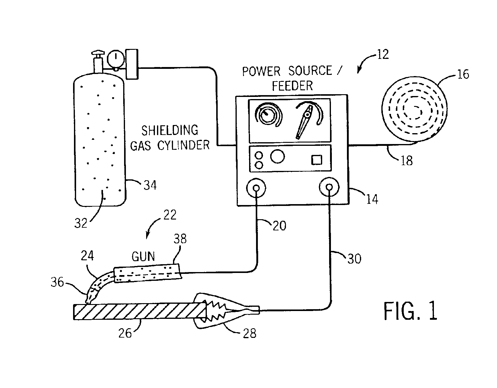 Triggerless welding implement and method of operating same