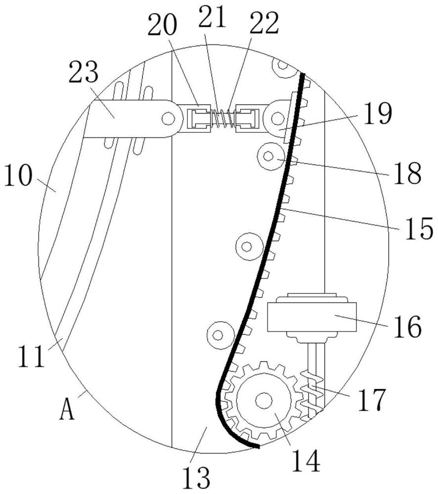 Sand blasting machine capable of controlling steering of spray heads in multi-degree-of-freedom