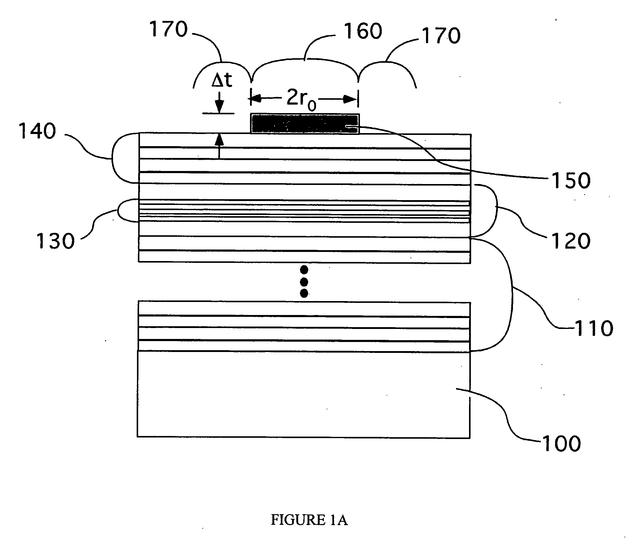 Epitaxial mode-confined vertical cavity surface emitting laser (VCSEL) and method of manufacturing same