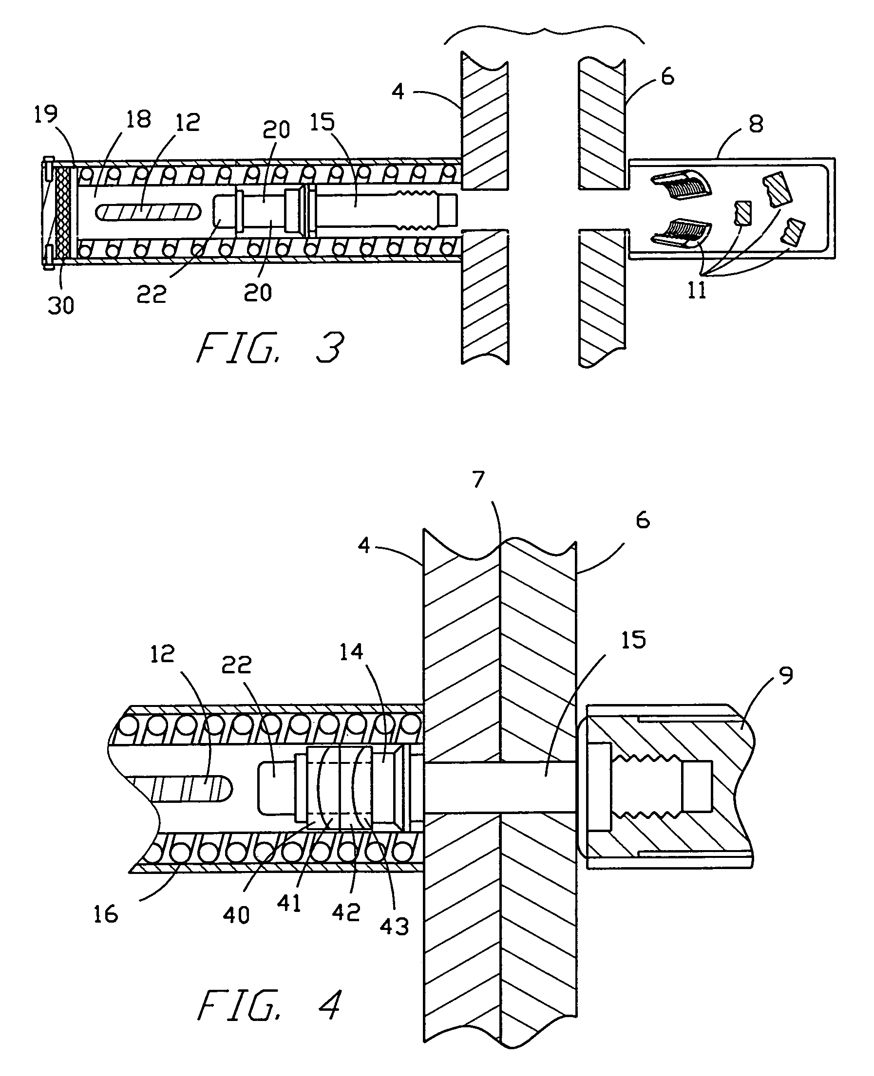 Releasable locking mechanisms