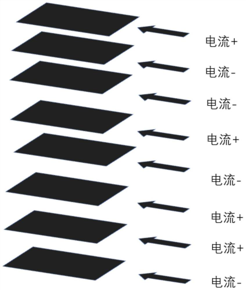 Atomic gas chamber non-magnetic transparent electric heating film preparation method based on laser direct writing