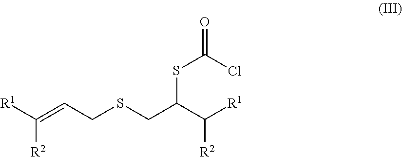 Chlorothioformate manufacturing method