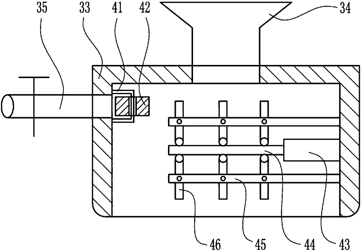 Rapid washing device for rare earth oxalate