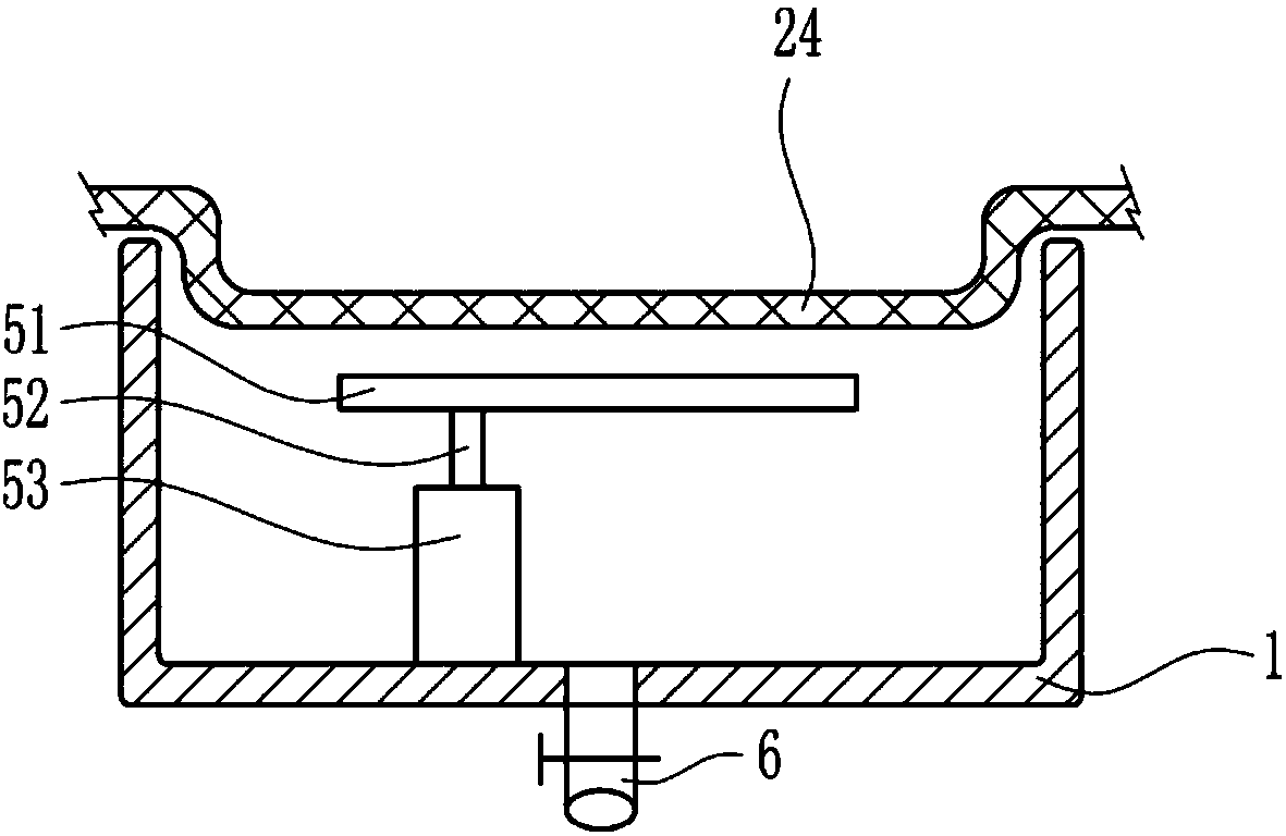 Rapid washing device for rare earth oxalate