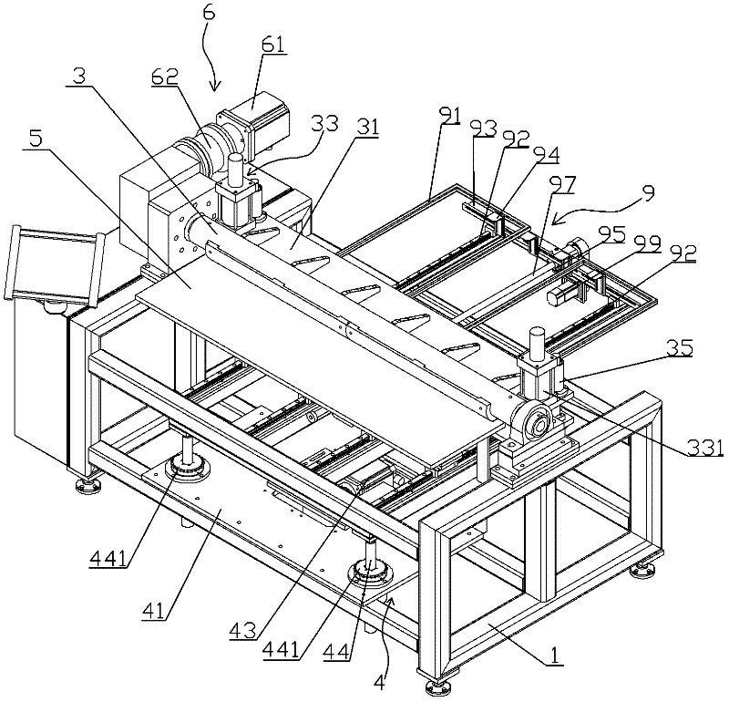 Bending machine capable of bending layer by layer