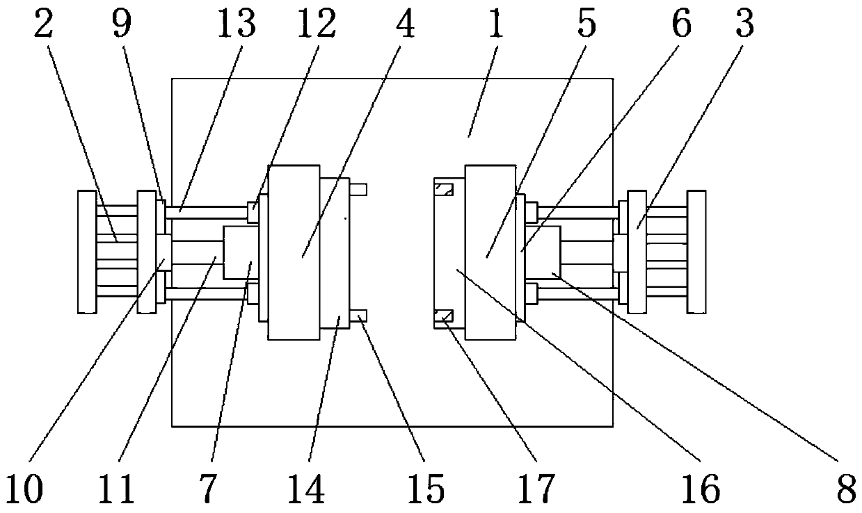 Graphite mold for glass production with rapid cooling function