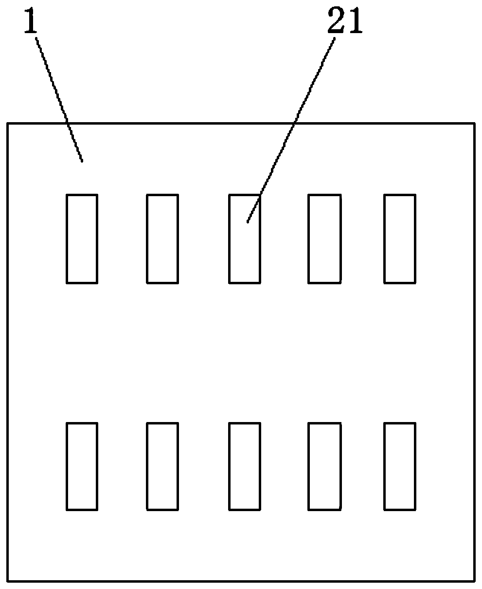 Graphite mold for glass production with rapid cooling function