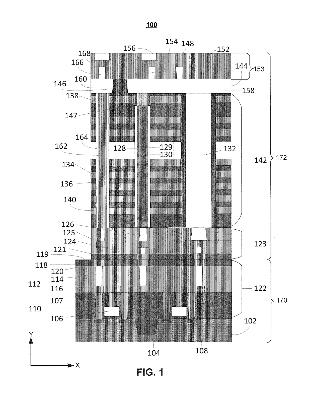 Source structure of three-dimensional memory device and method for forming the same