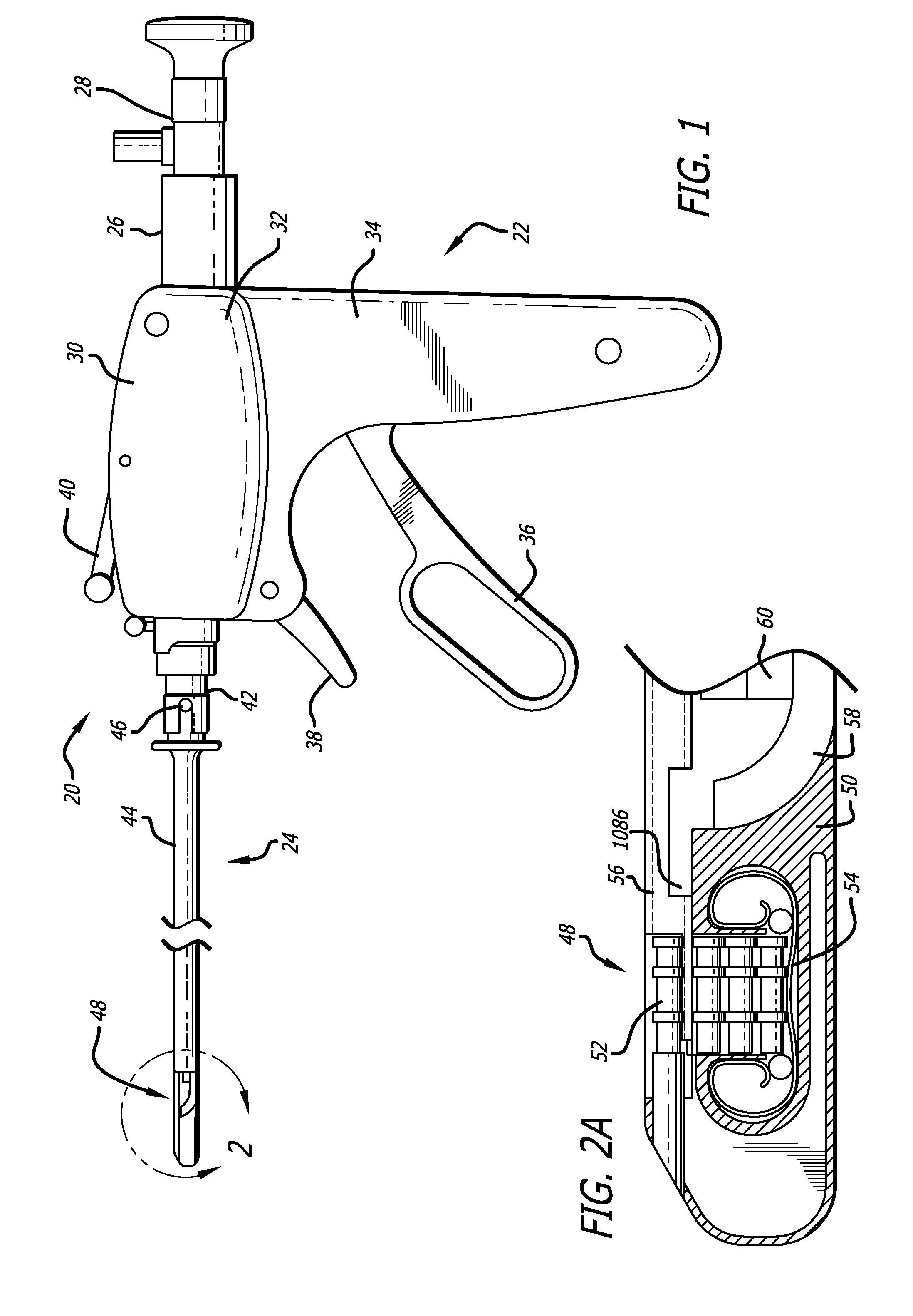 Integrated handle assembly for anchor delivery system