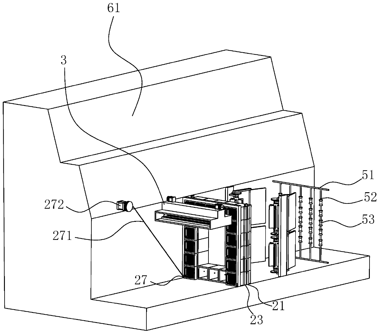 Urban inland river pollution treatment system