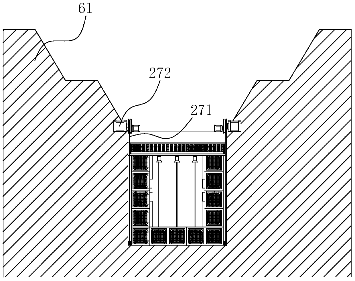 Urban inland river pollution treatment system