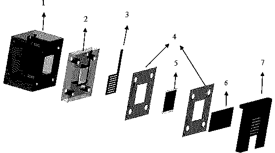 Cathode water management structure of passive alcohol type fuel battery